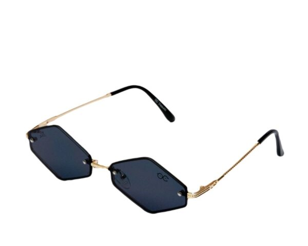Metal Hexagonal Sunglasses
