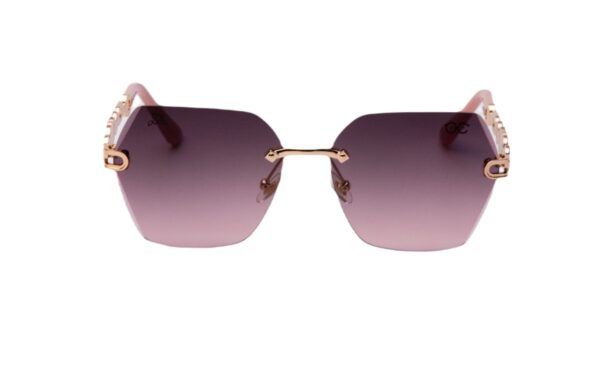 Gradient Hexagonal Sunglasses